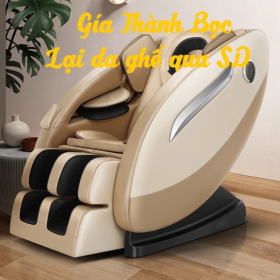 Báo giá dịch vụ bọc da ghế massage tại nhà