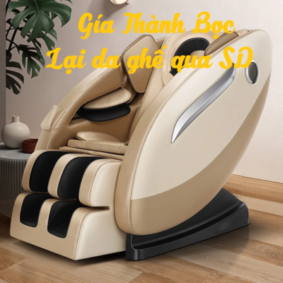 Báo giá dịch vụ bọc da ghế massage tại nhà