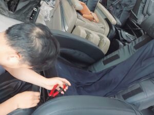 Bọc da ghế massage Edra